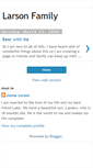 Mobile Screenshot of larsonfamilyfun.blogspot.com