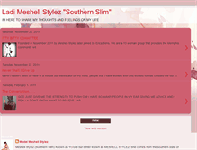 Tablet Screenshot of modelmeshellstylez.blogspot.com