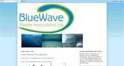 Desktop Screenshot of bluewavemarine.blogspot.com