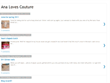 Tablet Screenshot of analovespinkcouture.blogspot.com
