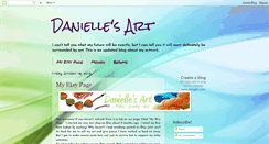 Desktop Screenshot of daniellerulesart.blogspot.com