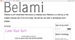 Desktop Screenshot of belamihandbags.blogspot.com
