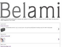 Tablet Screenshot of belamihandbags.blogspot.com