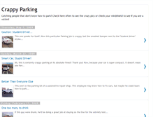 Tablet Screenshot of crappyparking.blogspot.com