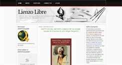 Desktop Screenshot of lienzo-libre.blogspot.com