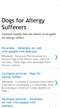 Mobile Screenshot of dogsforallergysufferers.blogspot.com