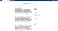 Desktop Screenshot of bizuteria-ze-srebra-f3y.blogspot.com