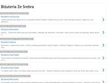 Tablet Screenshot of bizuteria-ze-srebra-f3y.blogspot.com