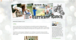 Desktop Screenshot of hurricaneranch.blogspot.com