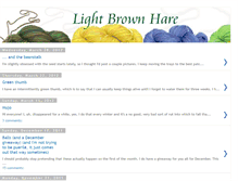Tablet Screenshot of lightbrownhare.blogspot.com