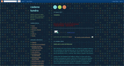 Desktop Screenshot of cadenatundra.blogspot.com