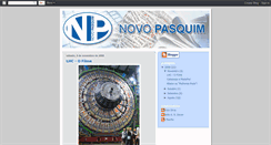 Desktop Screenshot of novopasquin.blogspot.com