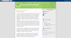 Desktop Screenshot of productossuizosnaturales.blogspot.com
