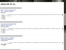 Tablet Screenshot of dependeco.blogspot.com