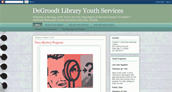 Desktop Screenshot of degroodtlibraryyouth.blogspot.com