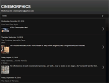 Tablet Screenshot of cinemorphics.blogspot.com