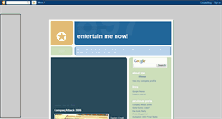 Desktop Screenshot of needentertainment.blogspot.com