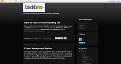 Desktop Screenshot of blackboxitech.blogspot.com