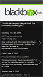 Mobile Screenshot of blackboxitech.blogspot.com
