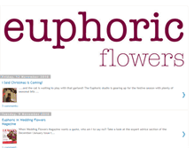 Tablet Screenshot of euphoricflowers.blogspot.com