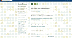 Desktop Screenshot of longerinvestments.blogspot.com