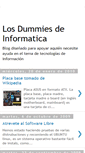 Mobile Screenshot of losdummiesdeinformatica.blogspot.com