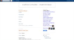 Desktop Screenshot of cantoepiano.blogspot.com