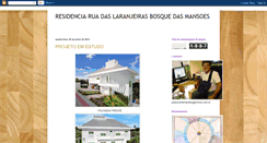 Desktop Screenshot of laranjeirasbosquedasmansoes.blogspot.com