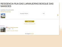 Tablet Screenshot of laranjeirasbosquedasmansoes.blogspot.com
