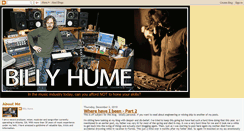 Desktop Screenshot of billyhumeworkshops.blogspot.com