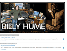 Tablet Screenshot of billyhumeworkshops.blogspot.com
