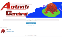 Tablet Screenshot of activiticerebral.blogspot.com