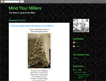 Tablet Screenshot of mindyourmillers.blogspot.com