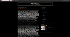 Desktop Screenshot of adrianflower.blogspot.com