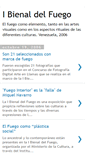 Mobile Screenshot of bienaldelfuego.blogspot.com