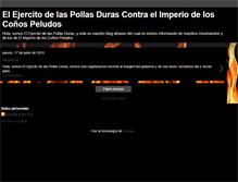 Tablet Screenshot of elejercitonodescansa.blogspot.com