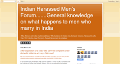 Desktop Screenshot of mensforumindia.blogspot.com