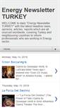 Mobile Screenshot of energynewsletterturkey.blogspot.com