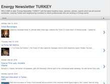 Tablet Screenshot of energynewsletterturkey.blogspot.com