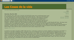 Desktop Screenshot of lascosasdelavida.blogspot.com