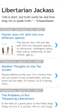 Mobile Screenshot of libertarianjackass.blogspot.com