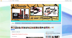 Desktop Screenshot of beautyisourpassion.blogspot.com