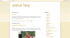 Desktop Screenshot of joshua-tang.blogspot.com