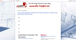 Desktop Screenshot of a2zfreight.blogspot.com