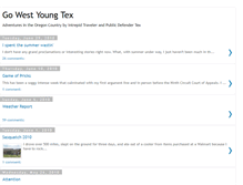 Tablet Screenshot of gowestyoungtex.blogspot.com