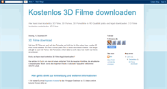 Desktop Screenshot of 3d-filme-download.blogspot.com