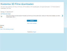 Tablet Screenshot of 3d-filme-download.blogspot.com