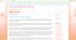 Desktop Screenshot of megamaxissims.blogspot.com