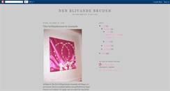 Desktop Screenshot of denblivandebruden.blogspot.com