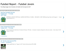 Tablet Screenshot of futebolreport.blogspot.com